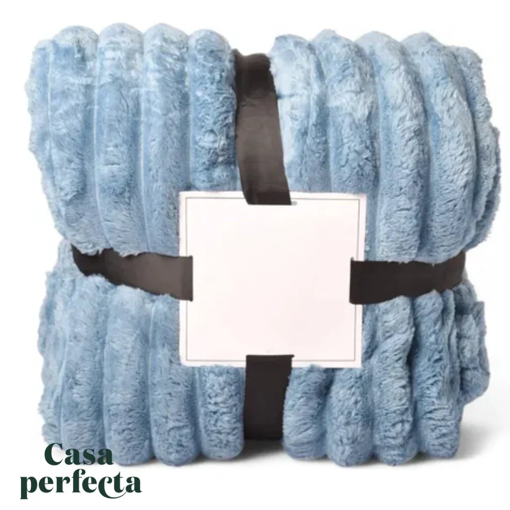 Couverture d’Hiver Classique Effet Nuage | Ultra Douce