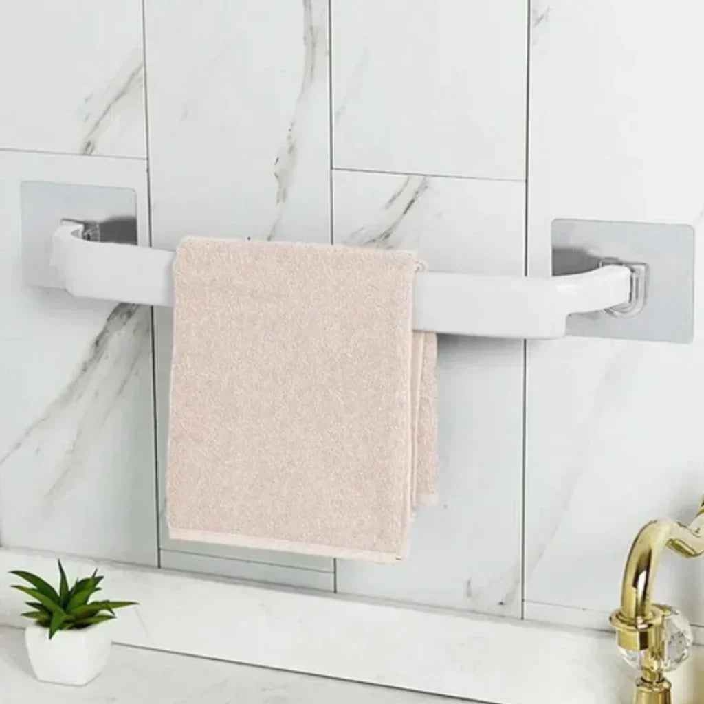 Adhesive Towel Rail x2 | Porte-serviettes Adhésif (Lot de 2)