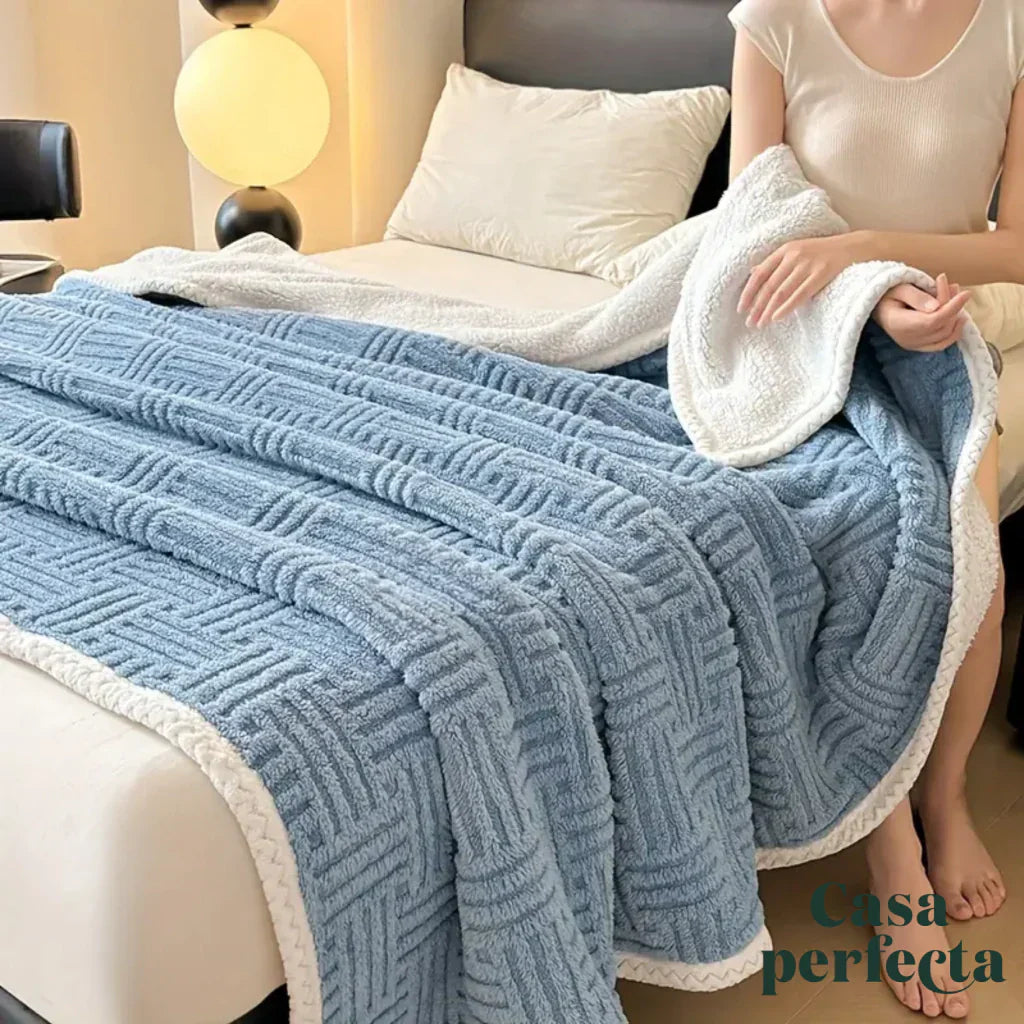 Couverture d’Hiver Design Confort | Douce & Chaude